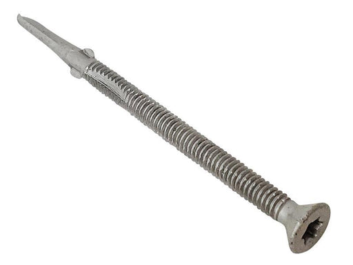 TechFast Timber to Steel CSK/Wing Screw No.3 Tip 5.5 x 120mm Box 50             