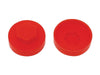 TechFast Cover Cap Poppy Red 16mm (Pack 100)                                    