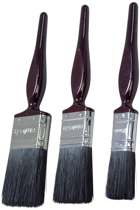 Amtech G4335 3pc Paint Brush Set - No Bristle Loss - Sizes: 1", 1.5", 2"