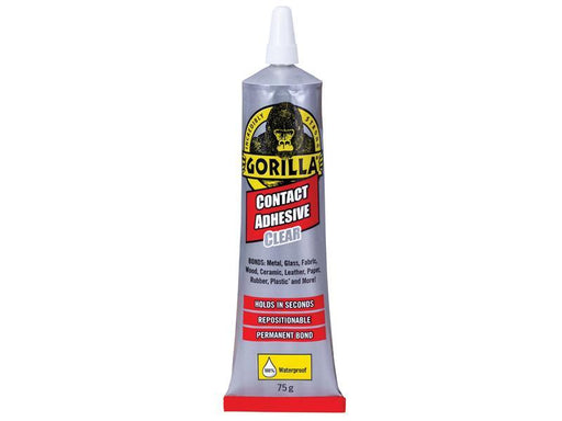 Gorilla Contact Adhesive Clear 75g                                              