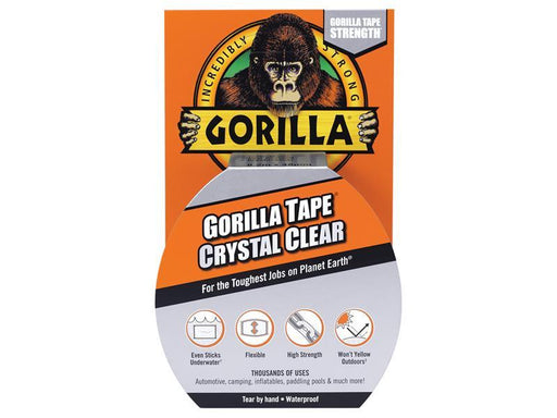 Gorilla Tape® 48mm x 8.2m Crystal Clear                                         