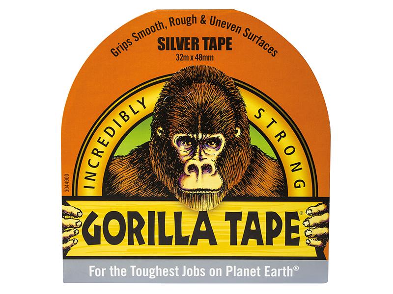 Gorilla Tape® 48mm x 32m Silver                                                 