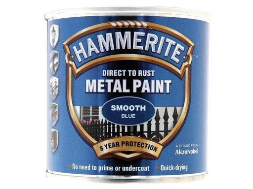 Direct to Rust Smooth Finish Metal Paint Blue 250ml                             
