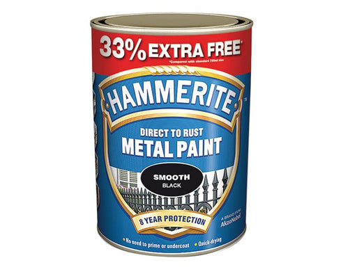 Direct to Rust Smooth Finish Metal Paint Silver 750ml + 33%                     