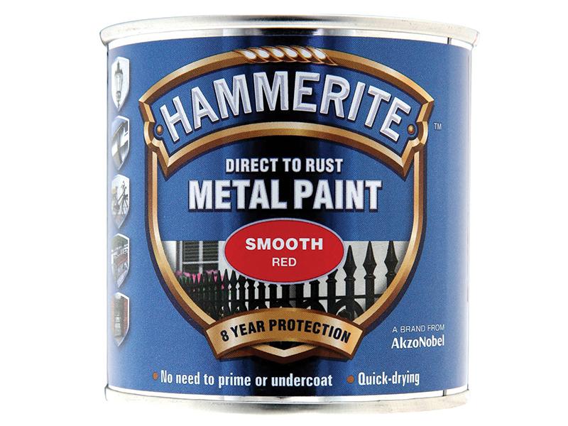 Direct to Rust Smooth Finish Metal Paint Red 250ml                              