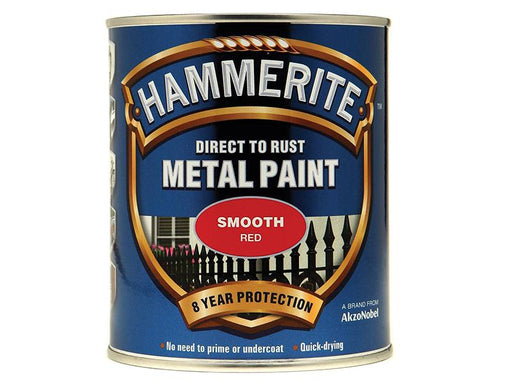 Direct to Rust Smooth Finish Metal Paint Red 750ml                              