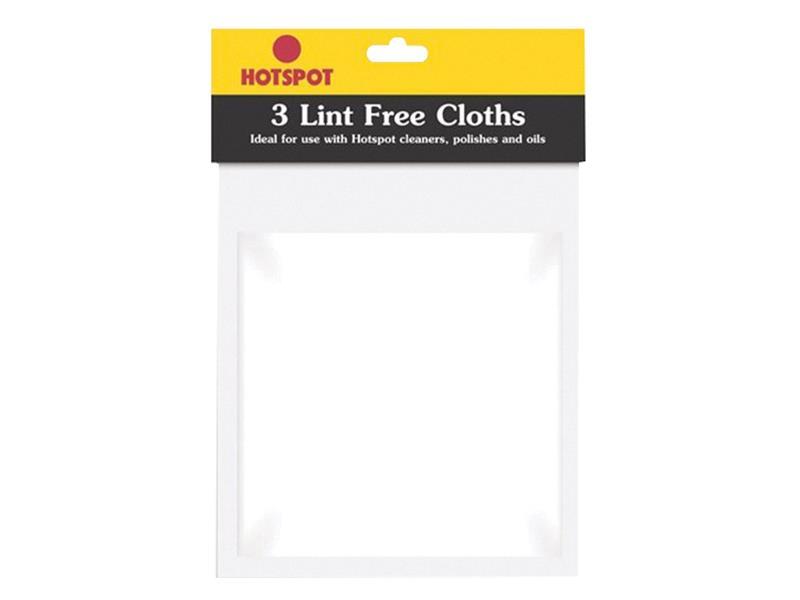 Lint Free Cloths                                                                