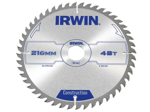 General Purpose Table & Mitre Saw Blade 216 x 30mm x 48T ATB                    
