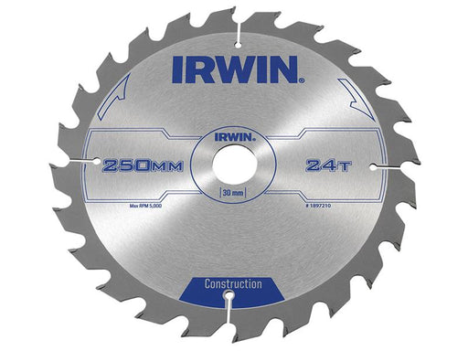 General Purpose Table & Mitre Saw Blade 250 x 30mm x 24T ATB                    