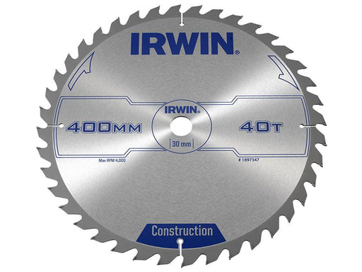 General Purpose Table & Mitre Saw Blade 400 x 30mm x 40T ATB                    