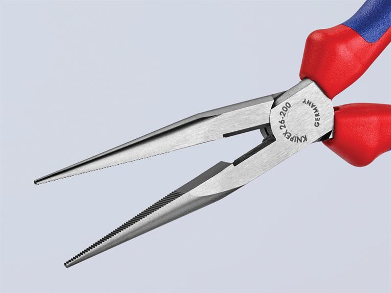 Snipe Nose Side Cutting Pliers (Stork Beak) Multi-Component Grip 200mm (8in)