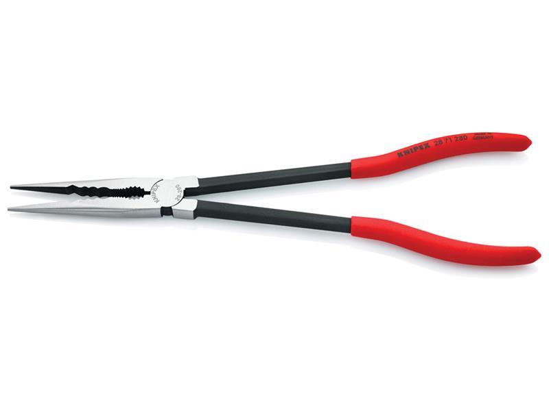 Long Reach Straight Needle Nose Pliers 280mm