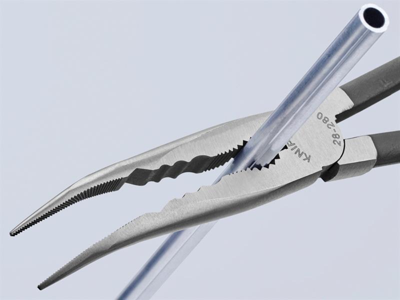 Long Reach Bent Needle Nose Pliers 280mm