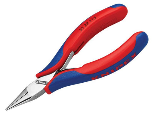 Electronics Half Round Jaw Pliers Multi-Component Grip 115mm                    