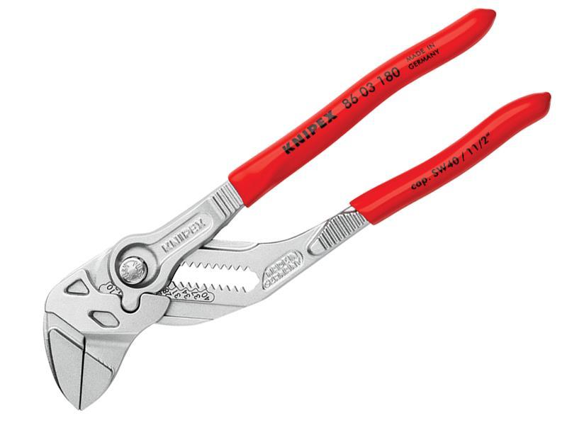 Pliers Wrench PVC Grip 180mm - 40mm Capacity