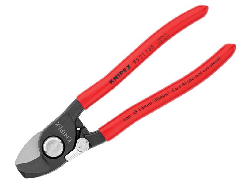 Cable Shears with Return Spring PVC Grip 160mm (6.1/4in)