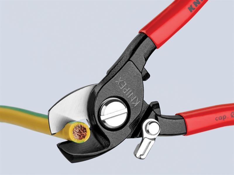 Cable Shears with Return Spring PVC Grip 160mm (6.1/4in)