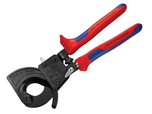Cable Shears Ratchet Action Multi-Component Grip 250mm (10in)                   