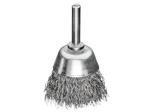 Cup Brush with Shank D40mm x H15mm, 0.30 Steel Wire                             