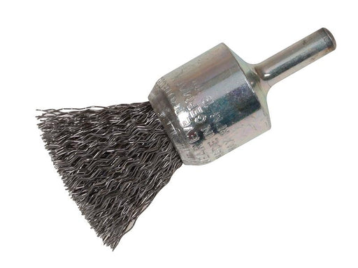End Brush with Shank 23/22 x 25mm, 0.30 Steel Wire                              
