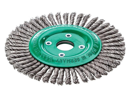 Pipeline Brush 48 Knots 178 x 22.2mm Bore Stainless Steel Wire                  