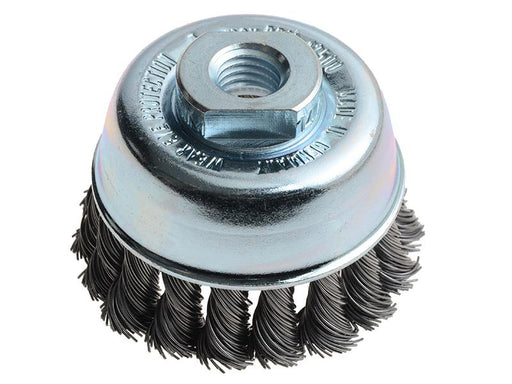 Knot Cup Brush 65mm M14x2.0, 0.50 Steel Wire                                    
