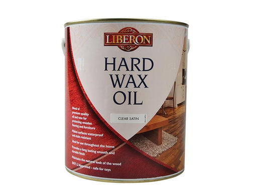 Hard Wax Oil Clear Satin 2.5 litre                                              