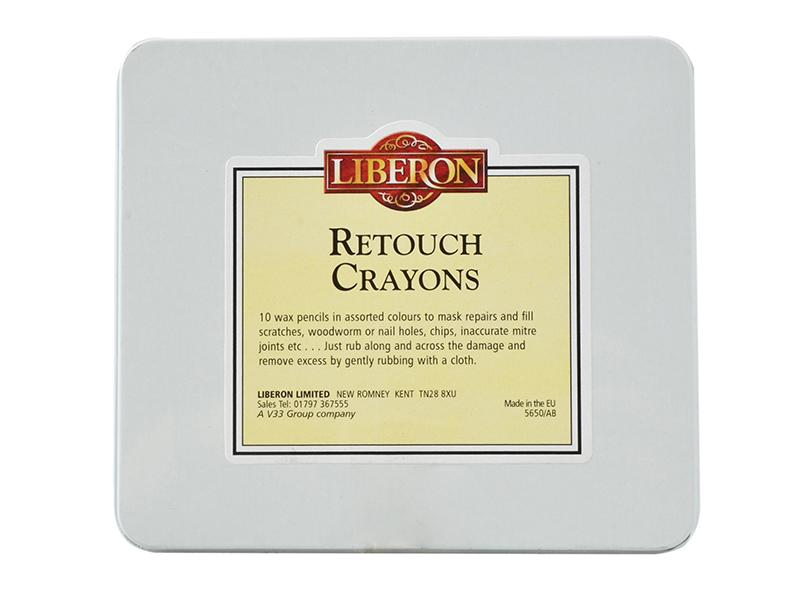 Retouch Crayons Assorted x 10