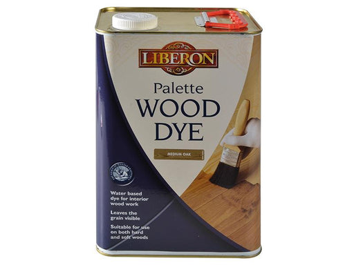 Palette Wood Dye Medium Oak 5 litre                                             