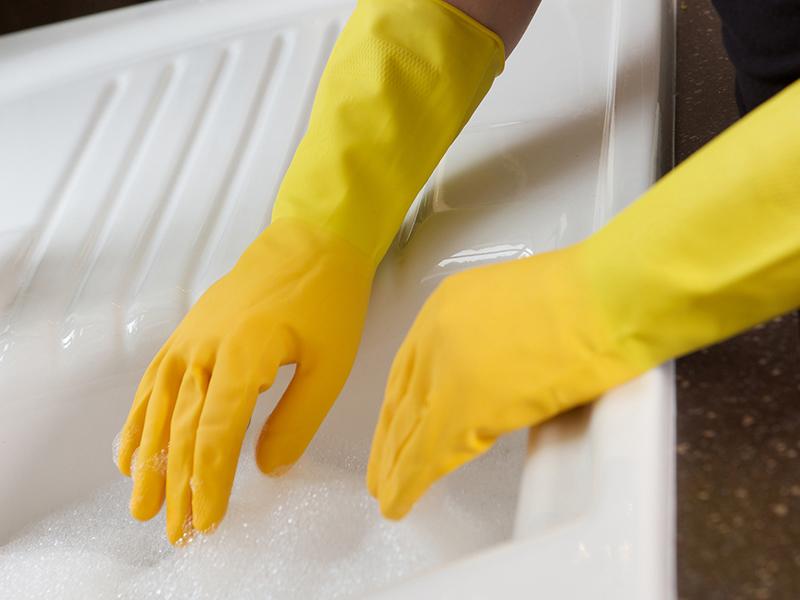 Extra-Life Kitchen Rubber Gloves - Medium (6 Pairs)