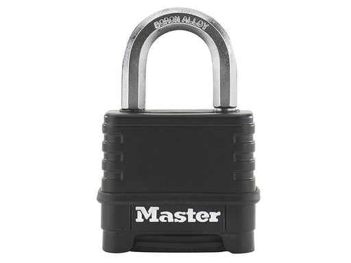 Excell™ 4-Digit Black Finish Combination 50mm Padlock                           