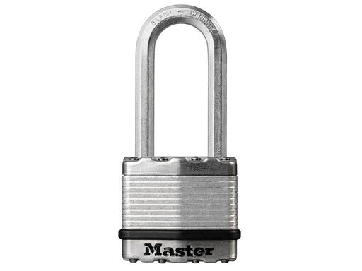 Excell™ Laminated Steel 50mm Padlock 4-Pin - 51mm Shackle                       