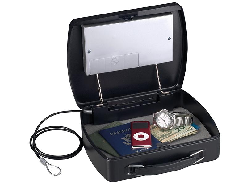 Portable Digital Safe with Cable