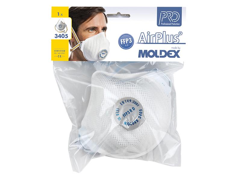AIR Plus FFP3 R D Valved Reusable Mask