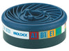 EasyLock® ABEK1 Gas Filter Cartridge (Wrap of 2)                                