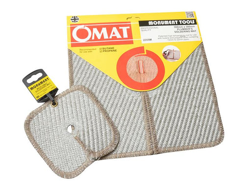 OMAT Soldering & Brazing Pad Twin Pack 305mm (12in) & 150mm (6in)               