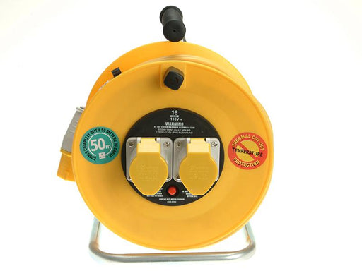 Cable Reel 110V 16A Thermal Cut-Out 50m                                         
