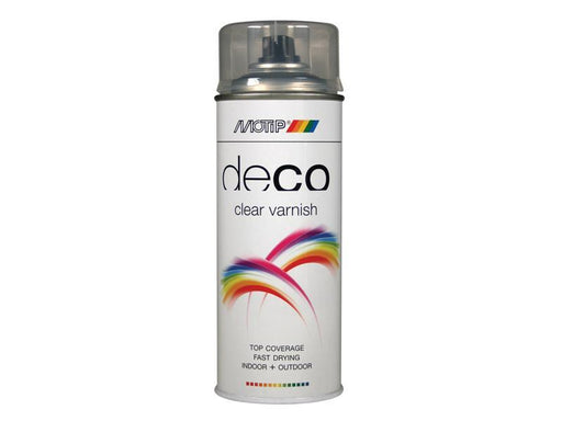 Deco Spray Clear Lacquer High Gloss 400ml                                       