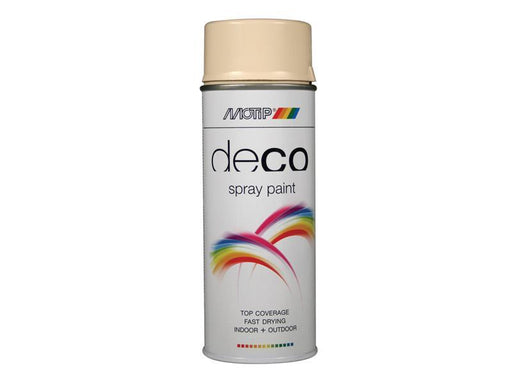 Deco Spray Paint High Gloss RAL 1015 Light Ivory 400ml                          
