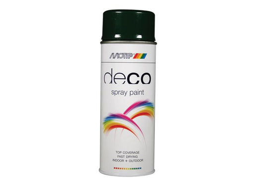 Deco Spray Paint High Gloss RAL 6009 Fir Green 400ml                            