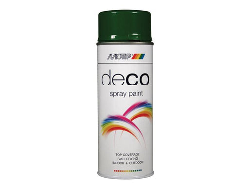 Deco Spray Paint High Gloss RAL 6002 Leaves Green 400ml                         