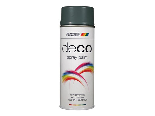 Deco Spray Paint High Gloss RAL 7031 Blue Grey 400ml                            