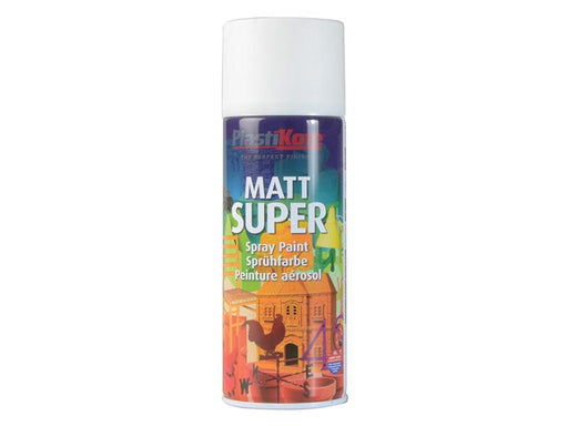Matt Super Spray White 400ml                                                    