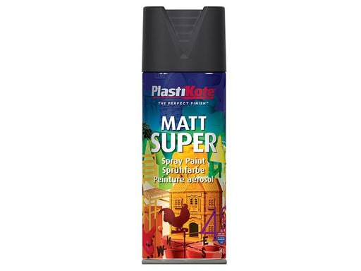 Matt Super Spray Black 400ml                                                    