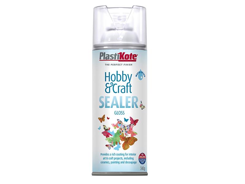 Hobby & Craft Sealer Spray Clear Gloss 400ml                                    