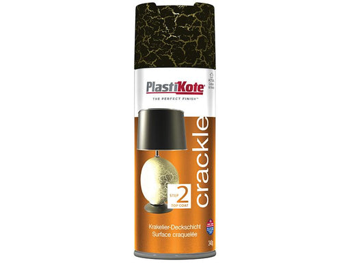 Crackle Touch Spray Black Top Coat 400ml                                        