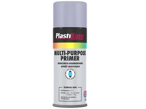 Multi Purpose Enamel Spray Grey Primer 400ml                                    