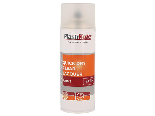 Trade Quick Dry Clear Lacquer Spray Satin 400ml                                 