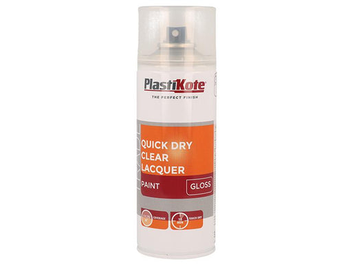Trade Quick Dry Clear Lacquer Spray Gloss 400ml                                 