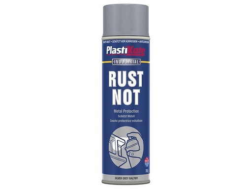 Rust Not Spray Matt Silver Grey 500ml                                           